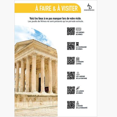 Arena - 2 Chambres - Vue Sur Les Arenes นีมส์ ภายนอก รูปภาพ